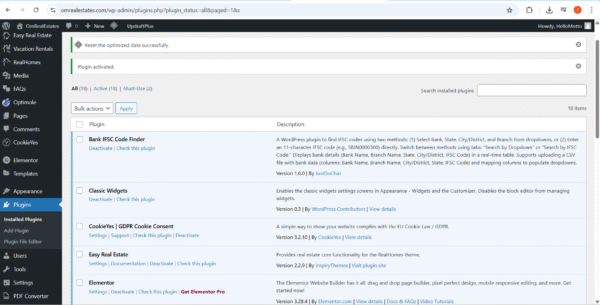 Bank IFSC Code Finder WordPress Plugin
