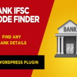 Bank IFSC Code Finder WordPress Plugin